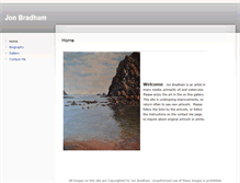 Tablet Screenshot of jonbradham.com